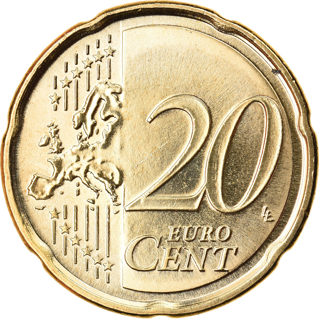 Finlande, 20 Euro Cent, 2018, Vantaa, SPL, Laiton
