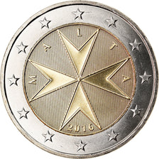 Malta, 2 Euro, 2016, UNC-, Bi-Metallic