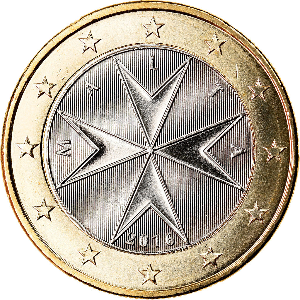 Malta, Euro, 2016, SC, Bimetálico