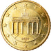 GERMANY - FEDERAL REPUBLIC, 50 Euro Cent, 2007, Karlsruhe, MS(63), Brass, KM:256