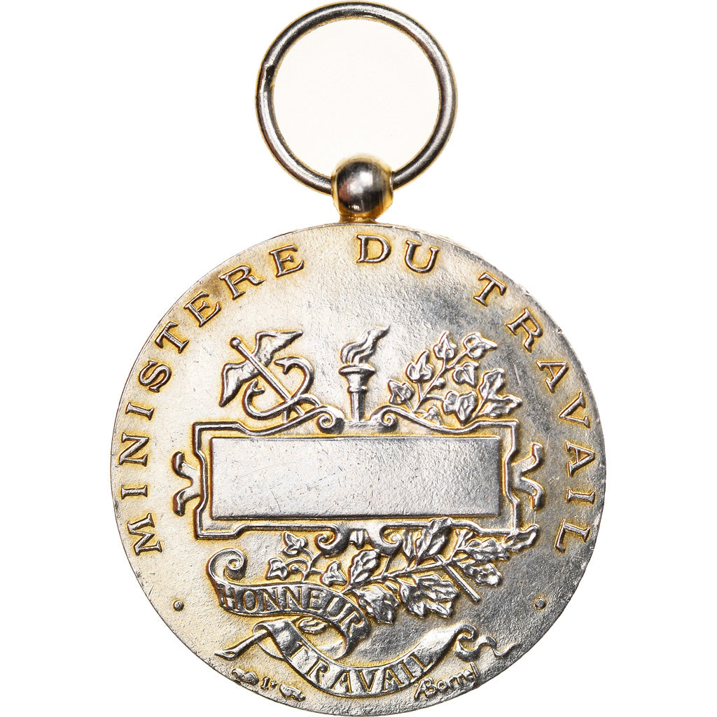 France, Médaille d'honneur du travail, Medal, Excellent Quality, Borrel