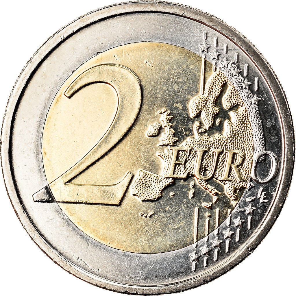 IRELAND REPUBLIC, 2 Euro, 2010, BU, MS(65-70), Bi-Metallic, KM:51