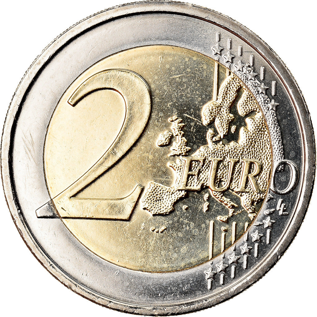 IRELAND REPUBLIC, 2 Euro, 2010, BU, MS(65-70), Bi-Metallic, KM:51