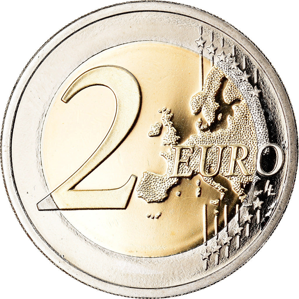 REPUBBLICA D’IRLANDA, 2 Euro, 2007, BE, FDC, Bi-metallico, KM:51