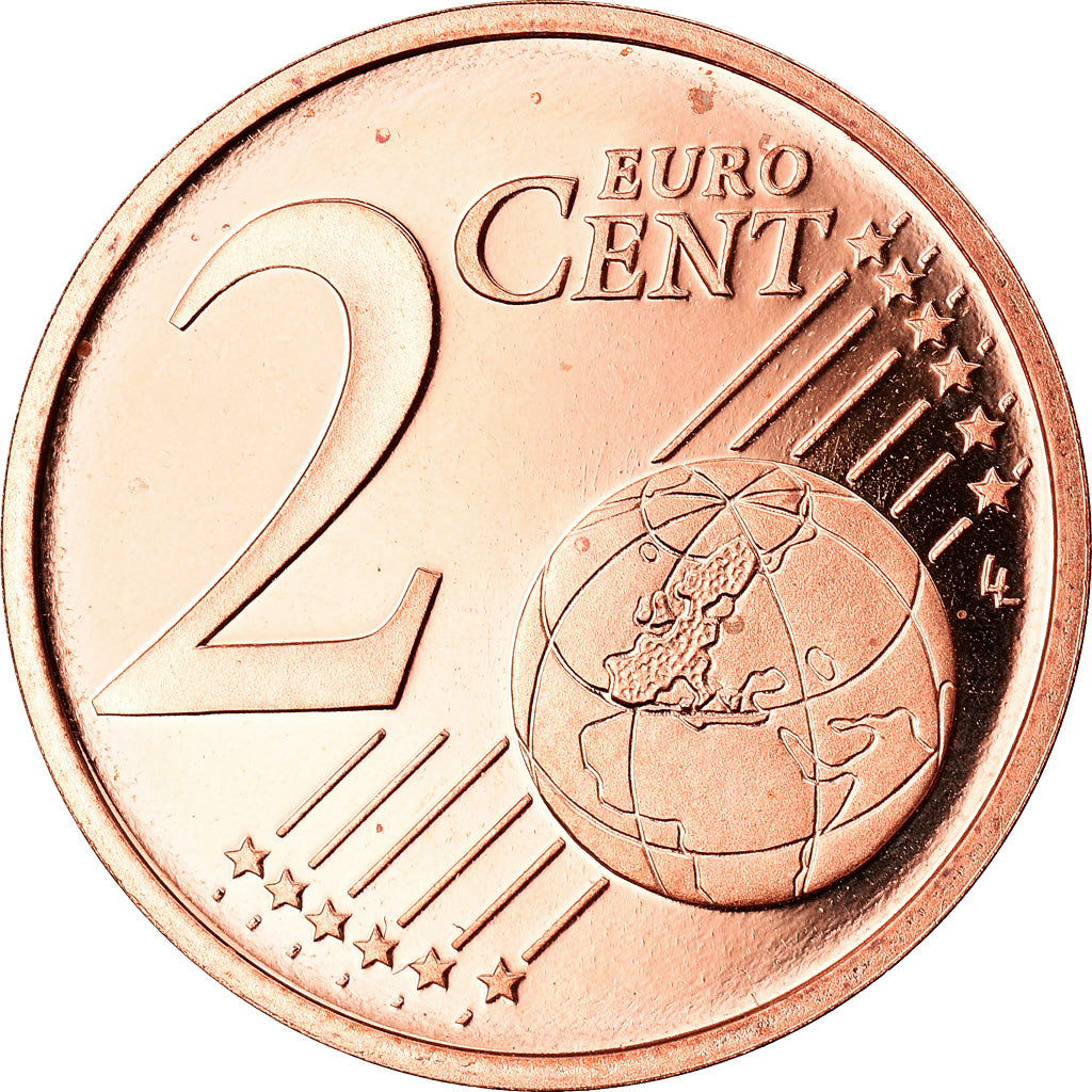 IRELAND REPUBLIC, 2 Euro Cent, 2007, Sandyford, BE, MS(65-70), Copper Plated