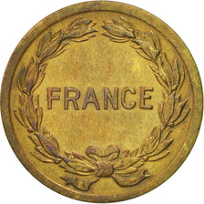 France, France Libre, 2 Francs, 1944, Philadelphia, EF(40-45),KM:905,Gadoury 537