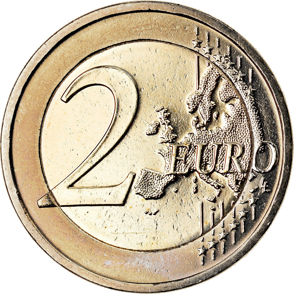 IRELAND REPUBLIC, 2 Euro, 2013, Sandyford, MS(63), Bi-Metallic, KM:51