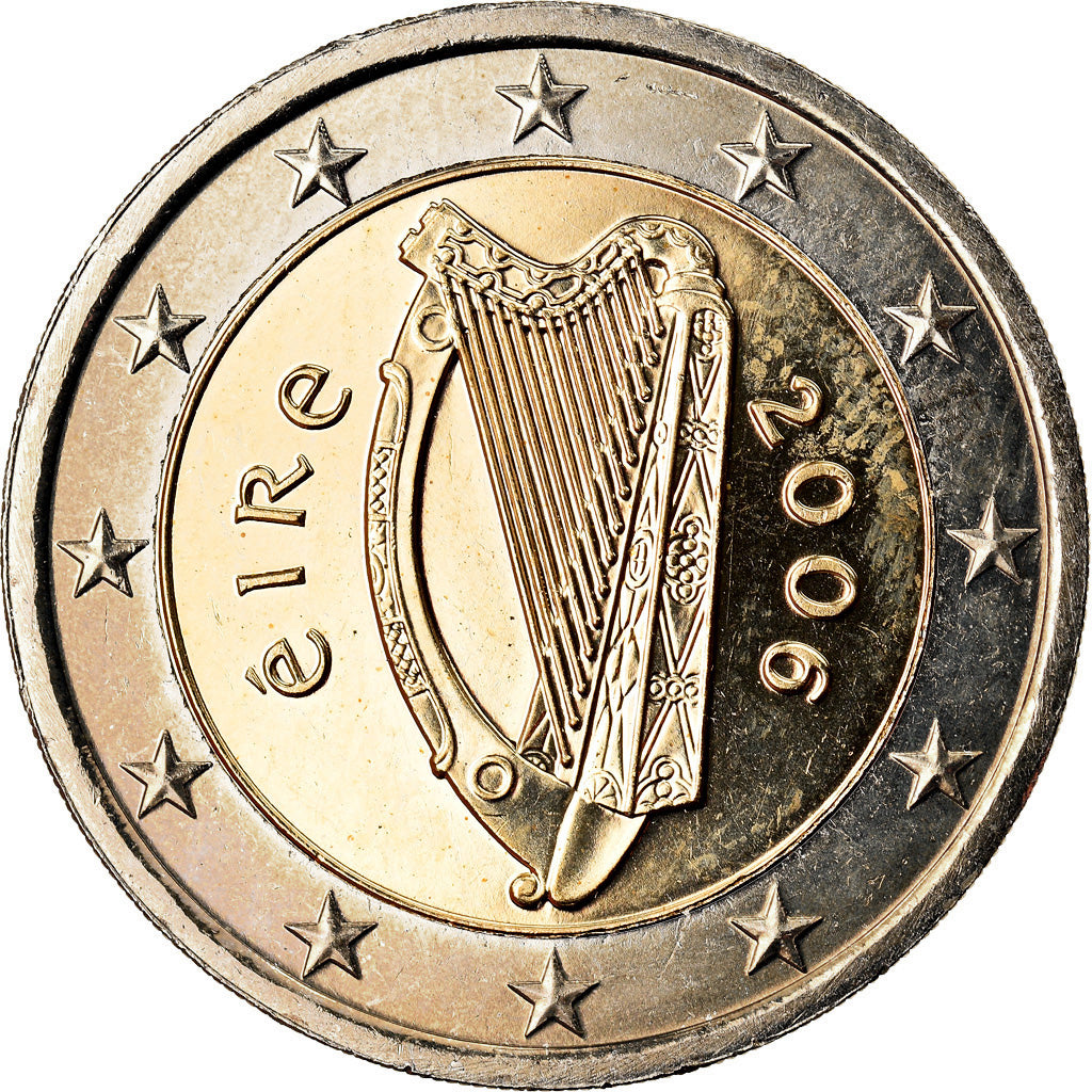 REPUBBLICA D’IRLANDA, 2 Euro, 2006, Sandyford, SPL, Bi-metallico, KM:39