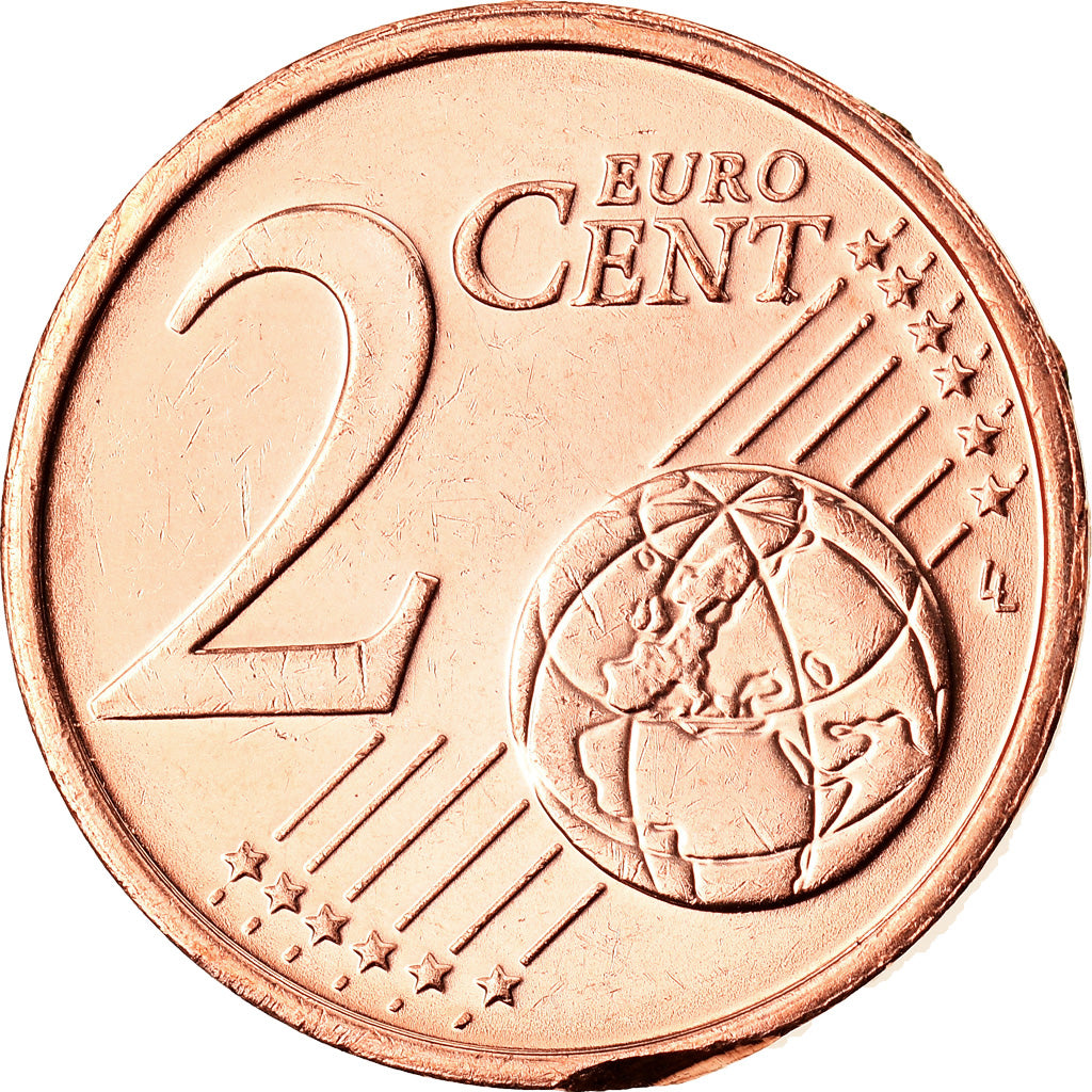 REPUBBLICA D’IRLANDA, 2 Euro Cent, 2006, Sandyford, BB+, Acciaio placcato