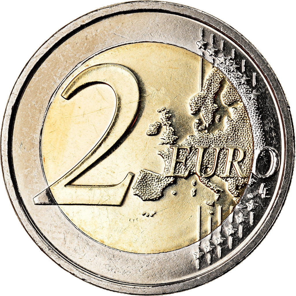 IRELAND REPUBLIC, 2 Euro, 2016, Sandyford, MS(63), Bi-Metallic