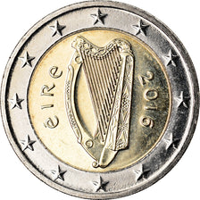IRELAND REPUBLIC, 2 Euro, 2016, Sandyford, MS(63), Bi-Metallic