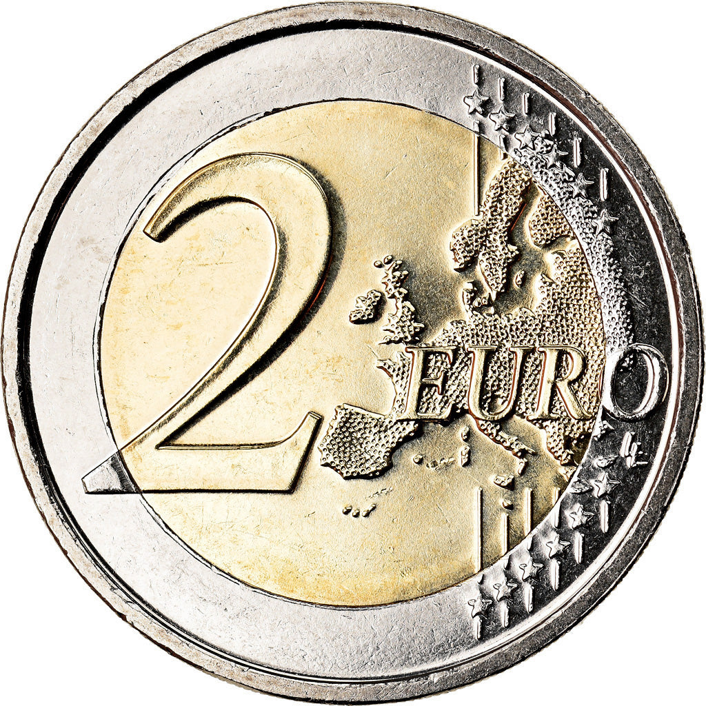 IRELAND REPUBLIC, 2 Euro, 2016, Sandyford, MS(63), Bi-Metallic