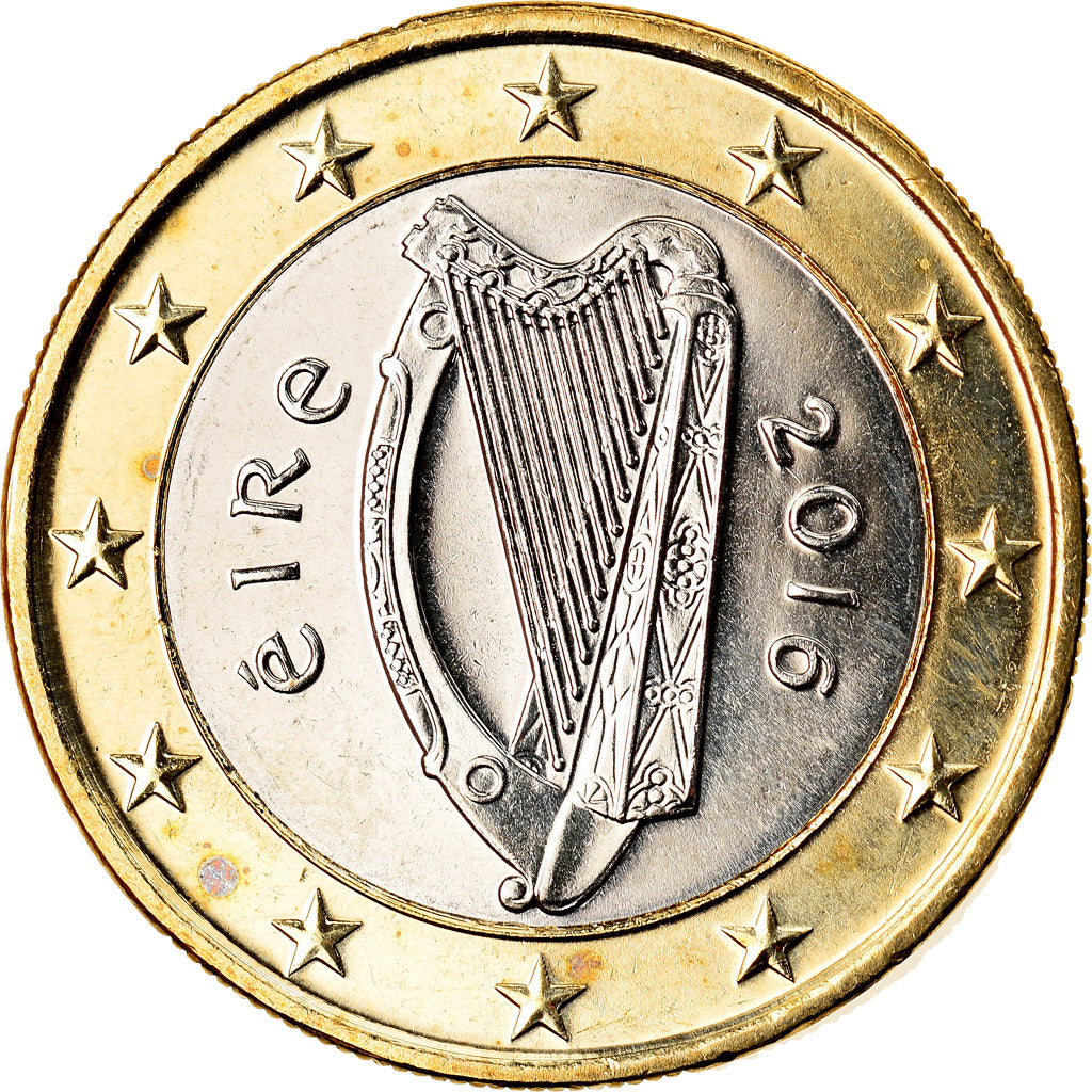 IRELAND REPUBLIC, Euro, 2016, Sandyford, MS(63), Bi-Metallic