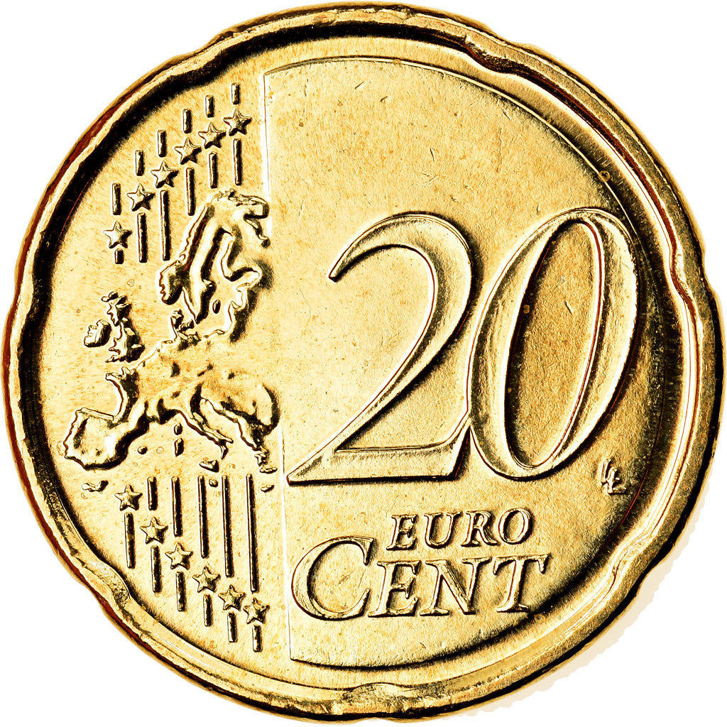 IRELAND REPUBLIC, 20 Euro Cent, 2016, Sandyford, SPL, Laiton