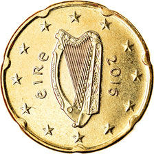 REPUBBLICA D’IRLANDA, 20 Euro Cent, 2016, Sandyford, SPL, Ottone