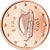 REPÚBLICA DA IRLANDA, 2 Euro Cent, 2016, Sandyford, MS(63), Aço Cromado a
