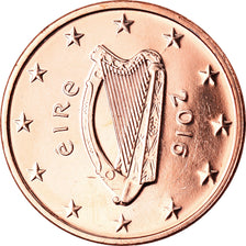 REPUBBLICA D’IRLANDA, Euro Cent, 2016, Sandyford, SPL, Acciaio placcato rame