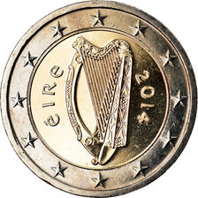 IRELAND REPUBLIC, 2 Euro, 2014, Sandyford, MS(63), Bi-Metallic, KM:New