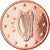 REPÚBLICA DA IRLANDA, 5 Euro Cent, 2014, Sandyford, MS(63), Aço Cromado a
