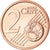 REPÚBLICA DA IRLANDA, 2 Euro Cent, 2014, Sandyford, MS(63), Aço Cromado a