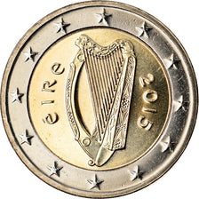 IRELAND REPUBLIC, 2 Euro, 2015, Sandyford, MS(63), Bi-Metallic, KM:New
