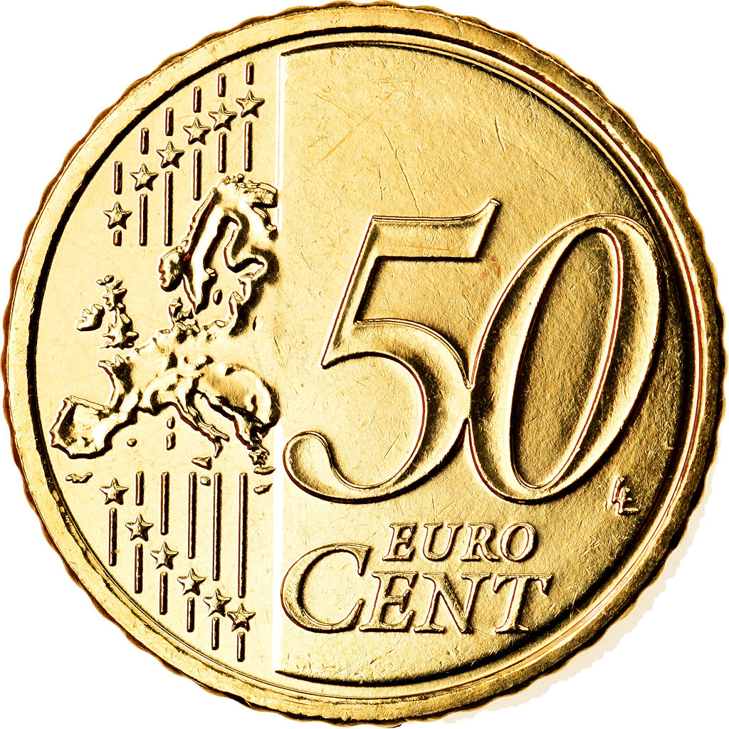 REPUBBLICA D’IRLANDA, 50 Euro Cent, 2015, Sandyford, SPL, Ottone, KM:New