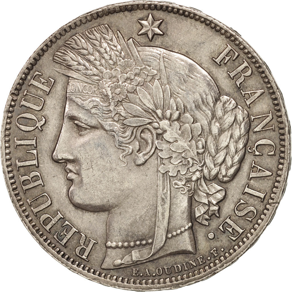 Monnaie, France, Cérès, 5 Francs, 1870, Paris, SUP+, Argent, KM:819