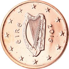 IRELAND REPUBLIC, 2 Euro Cent, 2015, Sandyford, UNZ, Copper Plated Steel, KM:New