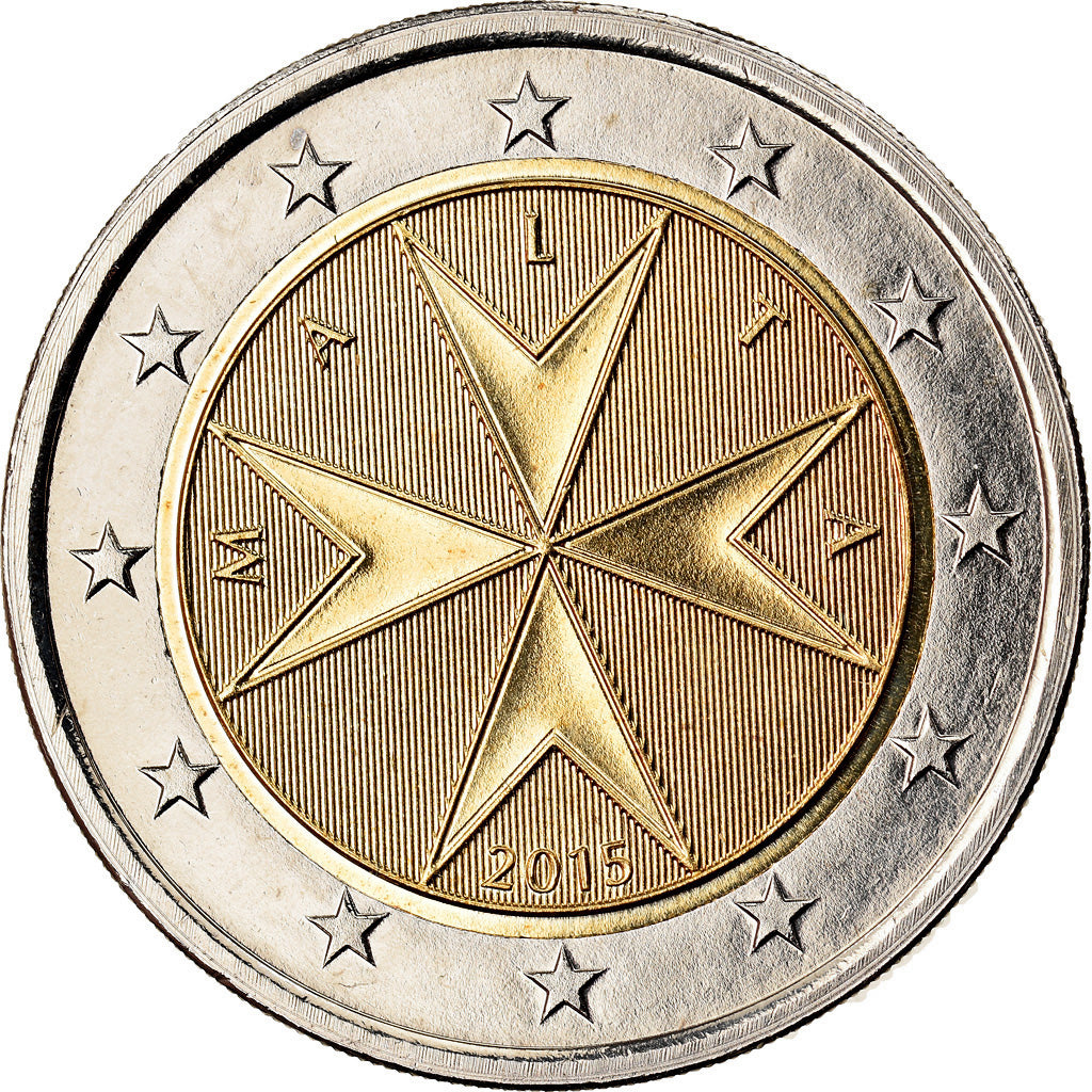 Malta, 2 Euro, 2015, SPL, Bi-metallico, KM:New