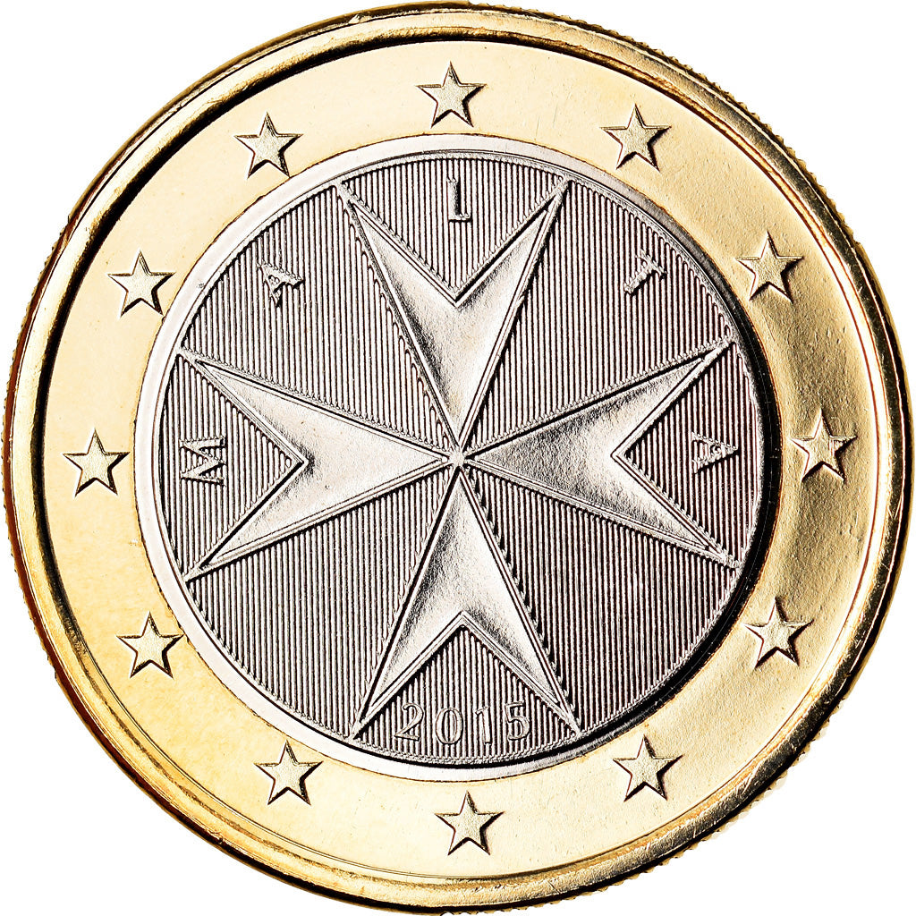 Malta, Euro, 2015, UNZ, Bi-Metallic, KM:New
