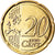 Malta, 20 Euro Cent, 2015, MS(63), Brass, KM:New