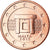 Malta, 5 Euro Cent, 2015, MS(63), Miedź platerowana stalą, KM:New