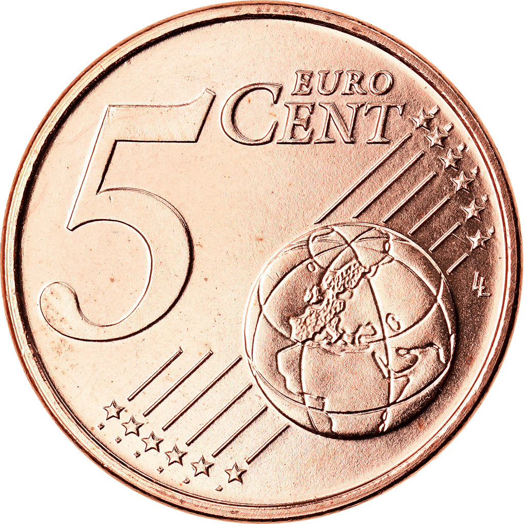Malta, 5 Euro Cent, 2015, MS(63), Copper Plated Steel, KM:New