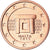 Malta, 2 Euro Cent, 2015, MS(63), Copper Plated Steel, KM:New