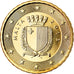 Malta, 10 Euro Cent, 2013, UNZ, Messing, KM:New