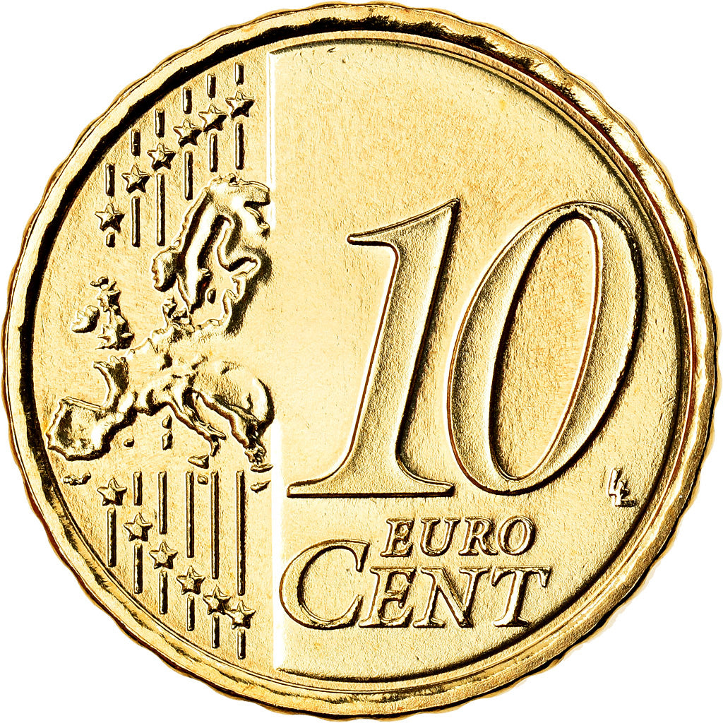 Malta, 10 Euro Cent, 2013, UNZ, Messing, KM:New