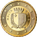 Malta, 10 Euro Cent, 2013, MS(63), Mosiądz, KM:New