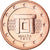 Malta, 2 Euro Cent, 2013, SPL, Acciaio placcato rame, KM:New