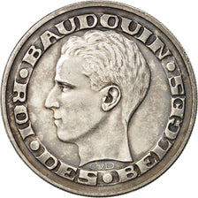 Coin, Belgium, 50 Francs, 50 Frank, 1958, EF(40-45), Silver, KM:150.1