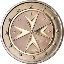 Malta, 2 Euro, 2012, Paris, BU, MS(65-70), Bi-Metallic, KM:132