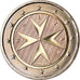 Malta, 2 Euro, 2012, Paris, BU, MS(65-70), Bi-Metallic, KM:132