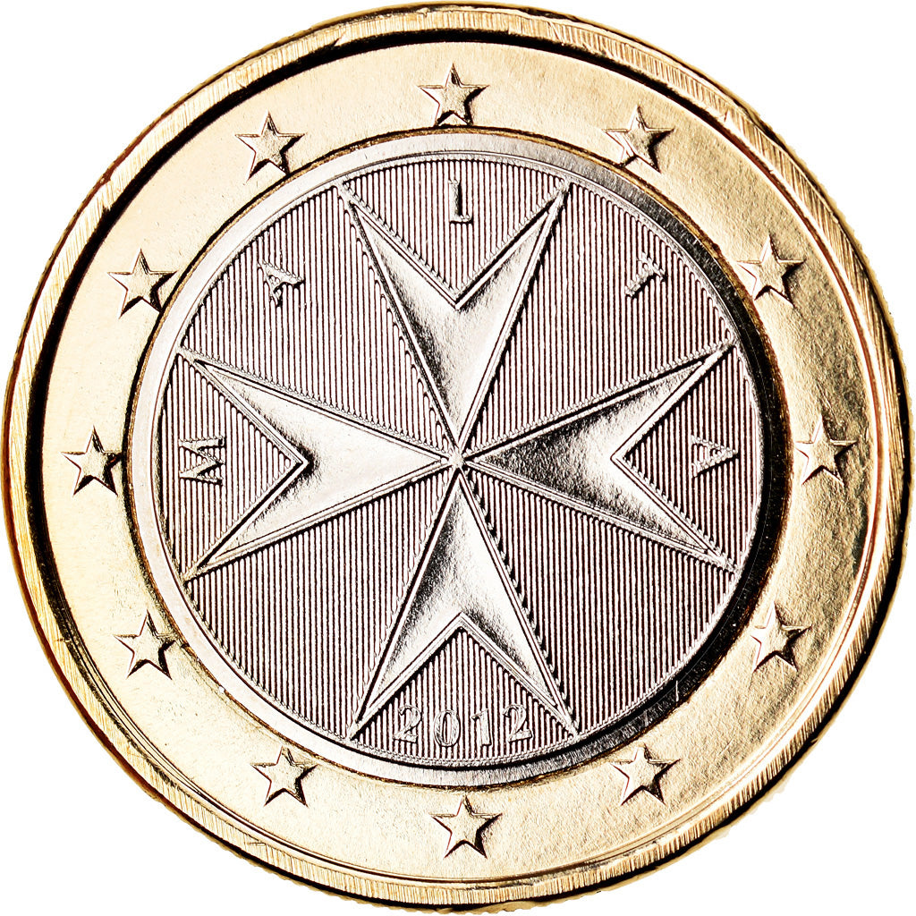 Malta, Euro, 2012, Paris, BU, FDC, Bimetálico, KM:131