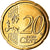 Malte, 20 Euro Cent, 2012, Paris, BU, FDC, Laiton, KM:129