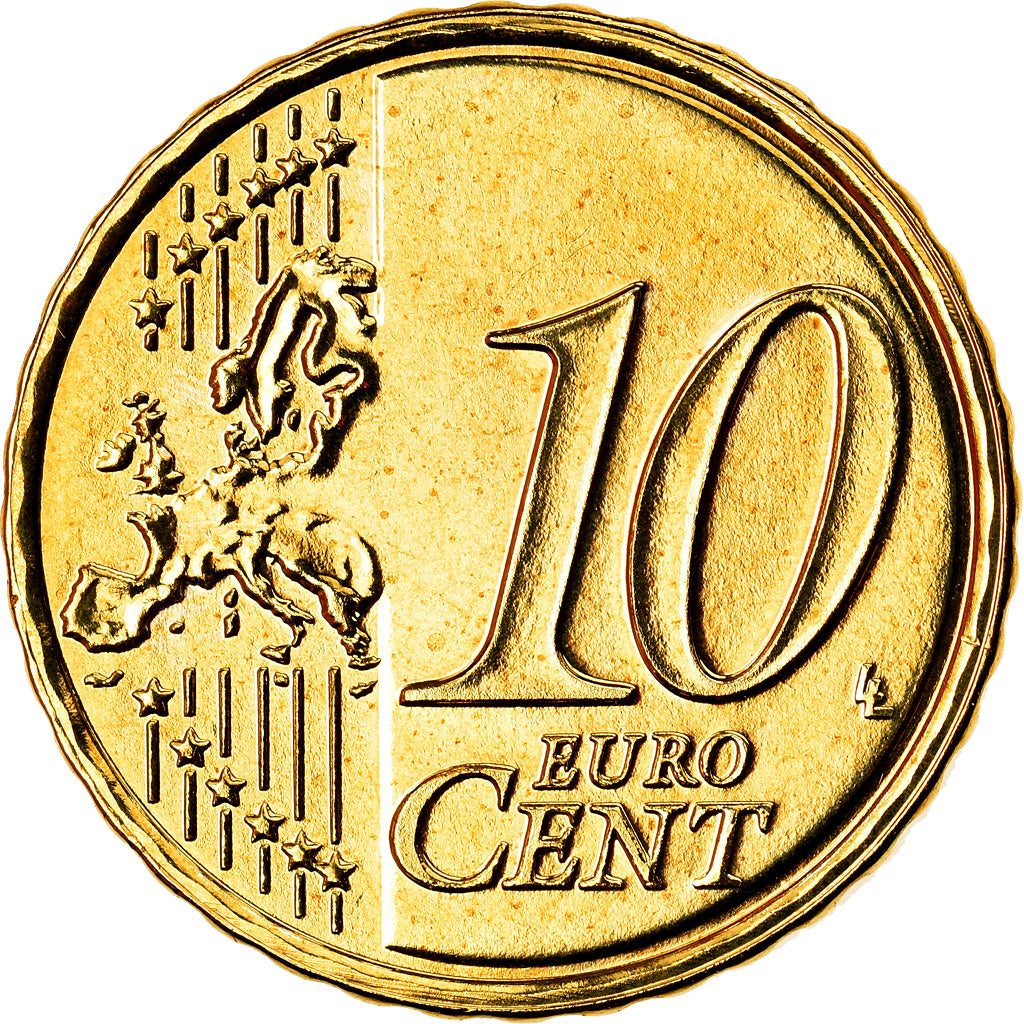 Malta, 10 Euro Cent, 2012, Paris, BU, MS(65-70), Brass, KM:128