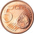 Malta, 5 Euro Cent, 2012, Paris, BU, FDC, Cobre chapado en acero, KM:127