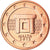 Malta, 2 Euro Cent, 2012, Paris, BU, MS(65-70), Copper Plated Steel, KM:126