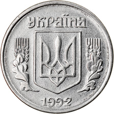 Coin, Ukraine, Kopiyka, 1992, EF(40-45), Stainless Steel, KM:6