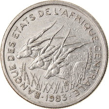 Monnaie, États de l'Afrique centrale, 50 Francs, 1983, Paris, TTB, Nickel