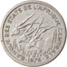 Coin, Central African States, 50 Francs, 1976, Paris, EF(40-45), Nickel, KM:11