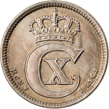 Coin, Denmark, Christian X, 10 Öre, 1921, Copenhagen, AU(50-53), Copper-nickel